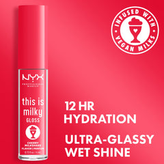 NYX This Is Milky Gloss aplicación cremosa y suave