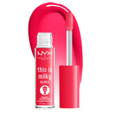 NYX This Is Milky Gloss brillo milky en tono cereza para labios hidratados