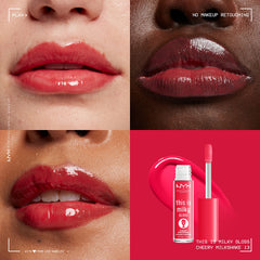 NYX This Is Milky Gloss textura sedosa en los labios