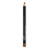NYX Slim Eye Pencil Bronze Shimmer close-up swatch showing metallic bronze glow