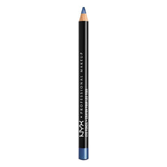 Lápiz delineador NYX Slim Eye Pencil Sapphire para delineado preciso y duradero.