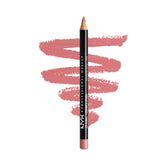 NYX Slim Lip Pencil Rose para definición precisa y acabado cremoso