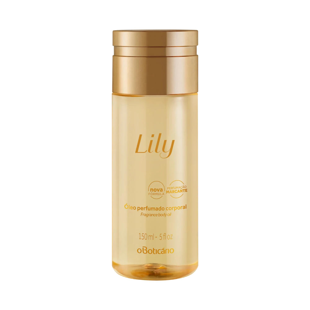 O Boticário Lily: bouteille élégante prête à l’utilisation.