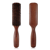 O BRUSHZOO cepillo con cerdas de jabalí para hombre: desenreda y suaviza
