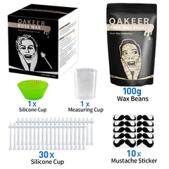 OAKEER retirada vello nasal raíz para resultados duraderos