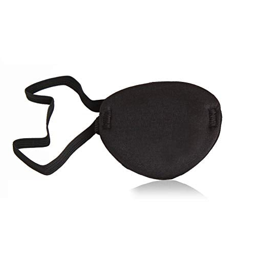 Parche de ojos Oarkive negro con ajuste cómodo para uso prolongado