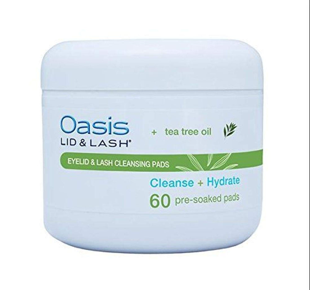 Oasis LID & LASH: almohadillas para párpados y pestañas, higiene suave diaria.