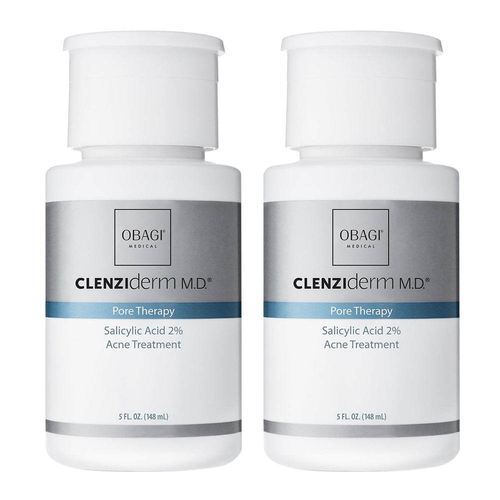 Obagi CLENZIderm M.D. Toner en frasco de 5 oz para poros limpios y frescos.
