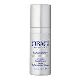 Obagi Elastiderm Serum, botella visible que transmite firmeza facial