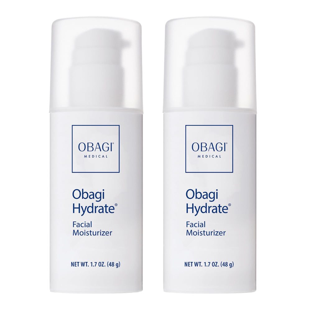 Obagi Hydrate: botella de crema hidratante 1,7 onzas para piel suave.