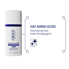 Obagi Nu-Derm Gentle Cleanser uso diario para piel limpia y fresca