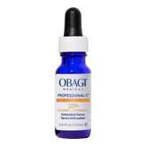 Obagi Professional-C 10% serum bottle close-up for brightening daily use