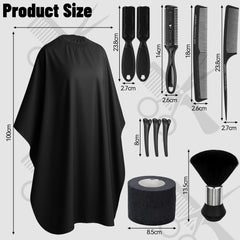 Obeoby cepillo nuca duster para retirar cabellos con precisión.