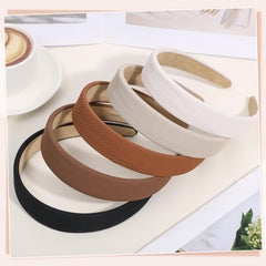 obeoby diadema ancha con forro interior antideslizante