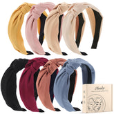 obeoby diademas anudadas rosa para uso diario cómodo y seguro.