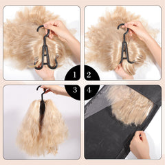 obeoby estuche colgante con 4 bolsas, ahorro de espacio