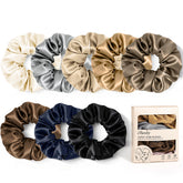 Gomas satinadas obeoby en paquete de 8 para uso diario.