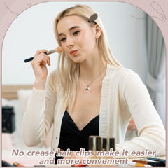 Pinzas obeoby para flequillo, tamaño grande para sujetar mechones.