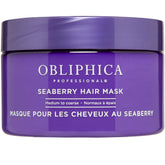 Obliphica Seaberry Masque, application facile pour cheveux nourris et hydratés.