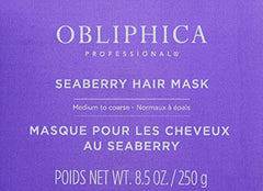 Obliphica Seaberry Masque, temps de pose rapide pour hydratation efficace.