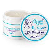 Ocean View Deep Waves Pomade Butter Love, botella 4 oz, define ondas con buena sujeción.