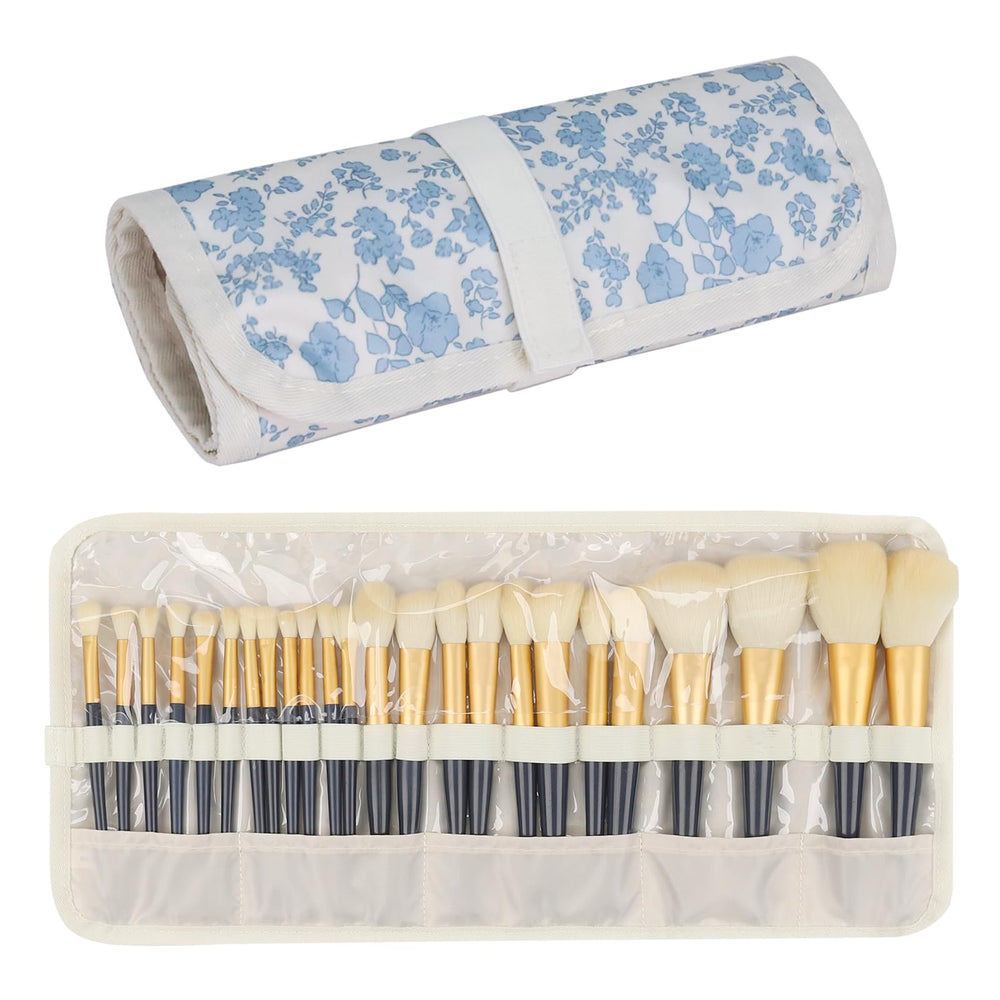 OCHEAL estuche pinceles maquillaje para un almacenamiento compacto y ordenado.