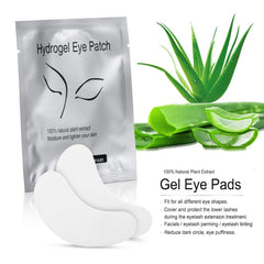 Ocim parches ojos hidrogel evitan adhesion de pestañas, ideal para sesiones limpias