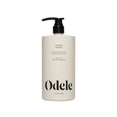 Odele Clarifying sulfate-free shampoo bottle front showing deep-clean benefits for all hair types