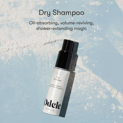 Odele dry shampoo applying volume revival at the roots