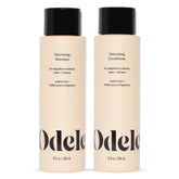Odele volumizing shampoo bottle on display emphasizes lightweight moisture and fullness