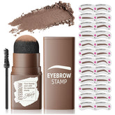 Kit OETUIOW de cejas con 24 plantillas para un dibujo uniforme y natural