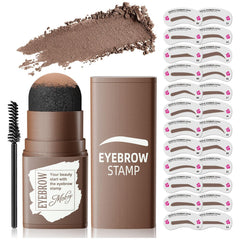 Kit OETUIOW de cejas con 24 plantillas para un dibujo uniforme y natural