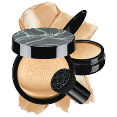 OETUIOW Mushroom Head CC Cream bottle showing balanced coverage for a natural look