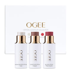 Ogee barra facial coleccion cristal bronceador para tono natural y luminoso.