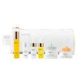 Bolsa de belleza de algodón orgánico de Ogee para viaje y almacenamiento compacto.