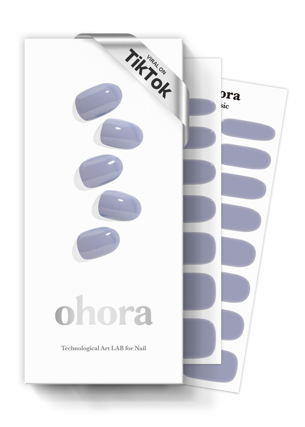 ohora N Cream Cloud, empaque de tiras gel listas para usar y almacenamiento cómodo