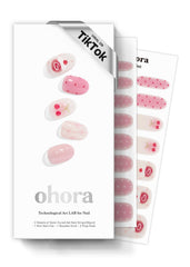 ohora N Sugar Rush, caja de tiras para uñas lista para usar con acabado profesional