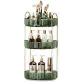 Oifecsie organizador-maquillaje-rotacion-360: acceso rápido a cosméticos.