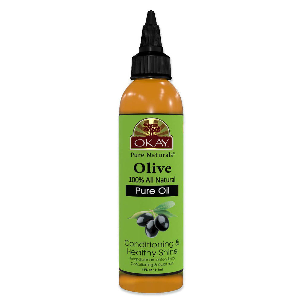 OKAY Aceite de Oliva, botella prensado en frío para piel y cabello