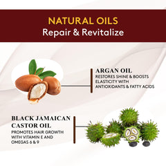 OKAY aplicación de 5 minutos para cabello más manejable y nutrido.