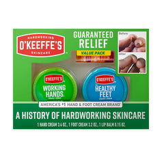 O'Keeffe's crema de manos para sequedad extrema.