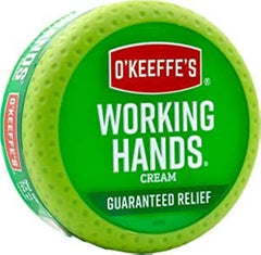 O'Keeffe's Crema para manos en pote de 3-4 oz para uso diario y manos secas
