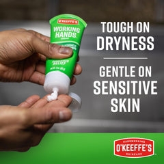 O'Keeffe's crema de manos para manos agrietadas con reparación suave.