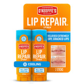 O'Keeffe's Reparación labial bálsamo para alivio inmediato de labios secos