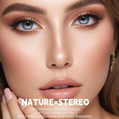 Okerker brocha facial para contorno, aplicación suave y controlada.