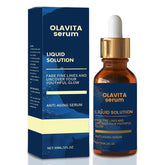 Olavita Serum frasco compacto para uso diario y cuidado suave de la piel.