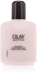 Olay Beauty Fluid Regular 100 ml, presentación adecuada para hidratación diaria.