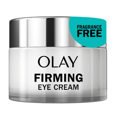 Olay Firming Eye Cream sin fragancia en bote hidrata la zona ocular