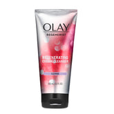 Olay Regenerist limpiador crema para rostro, purifica la piel con exfoliación suave.