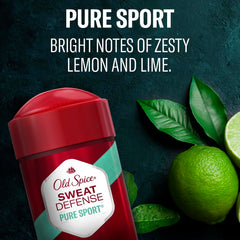 Texture douce et solide d’Old Spice Pure Sport Doux Solide pour une application confortable.